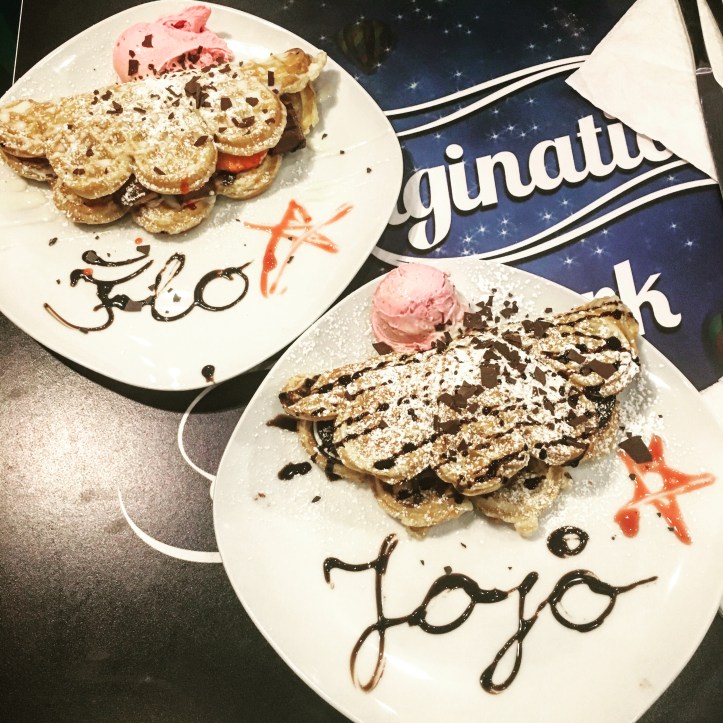 WonderWaffel waffles for Flo and Jojo