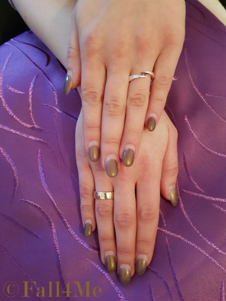 Metallic Nails for Autumn