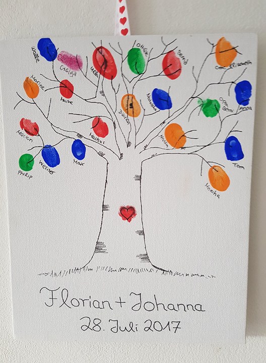 Surprise by the bridesmaid