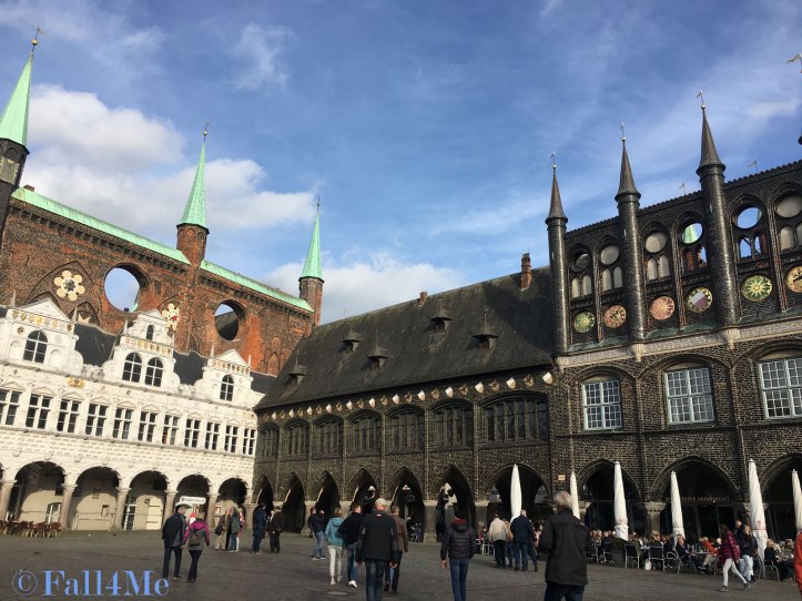 Lübeck townhall square
