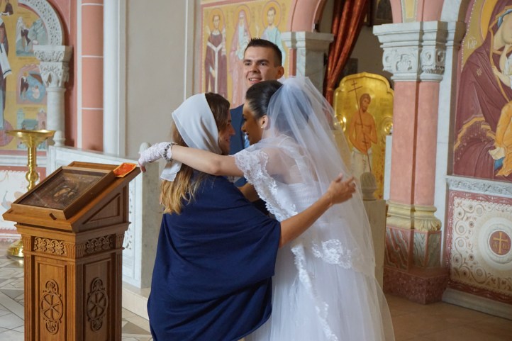The bride and her photographer