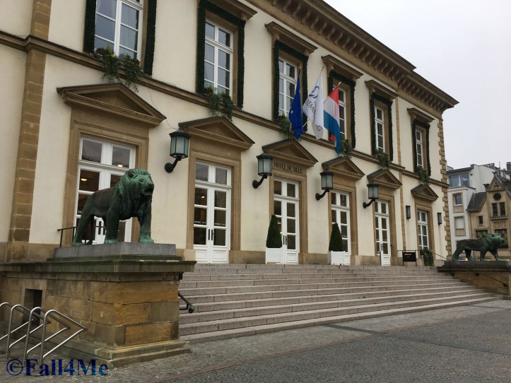 The townhall of Luxembourg City