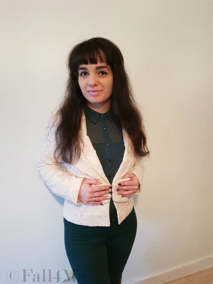 November-style: Rose and green