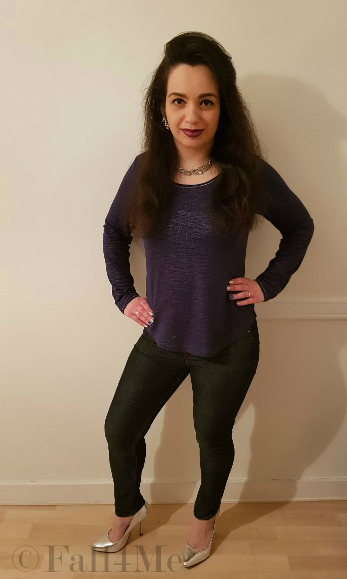 Bloggerstyle navy and silver