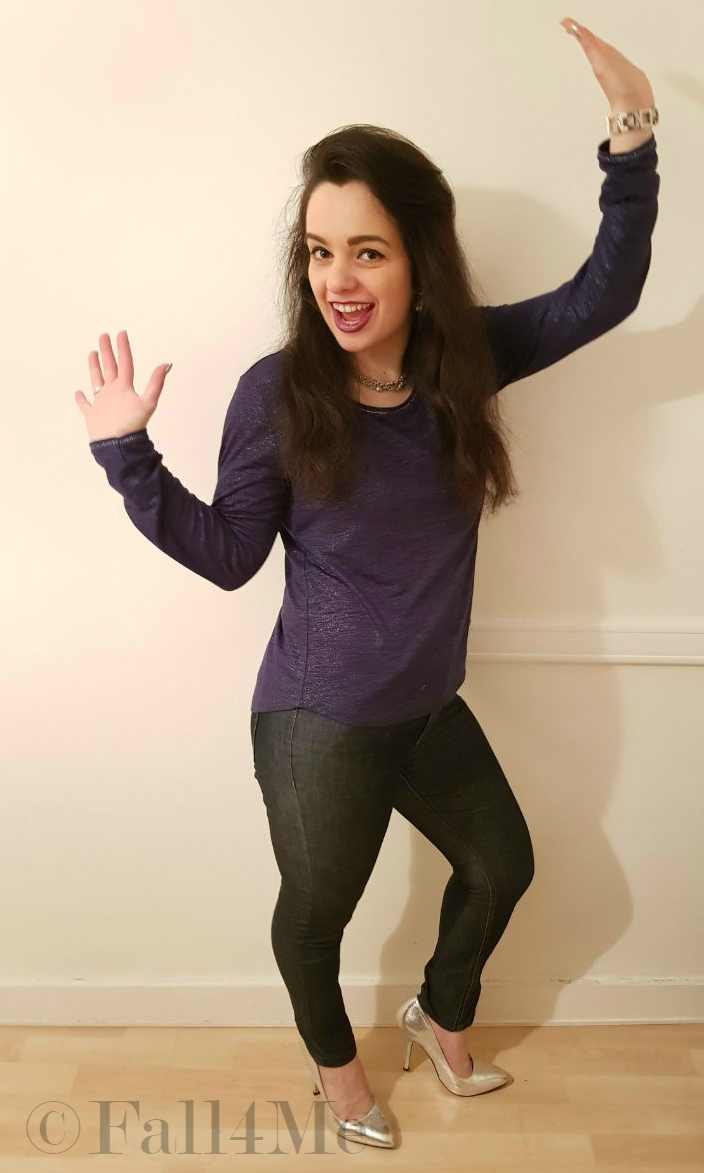 Bloggerstyle navy and silver