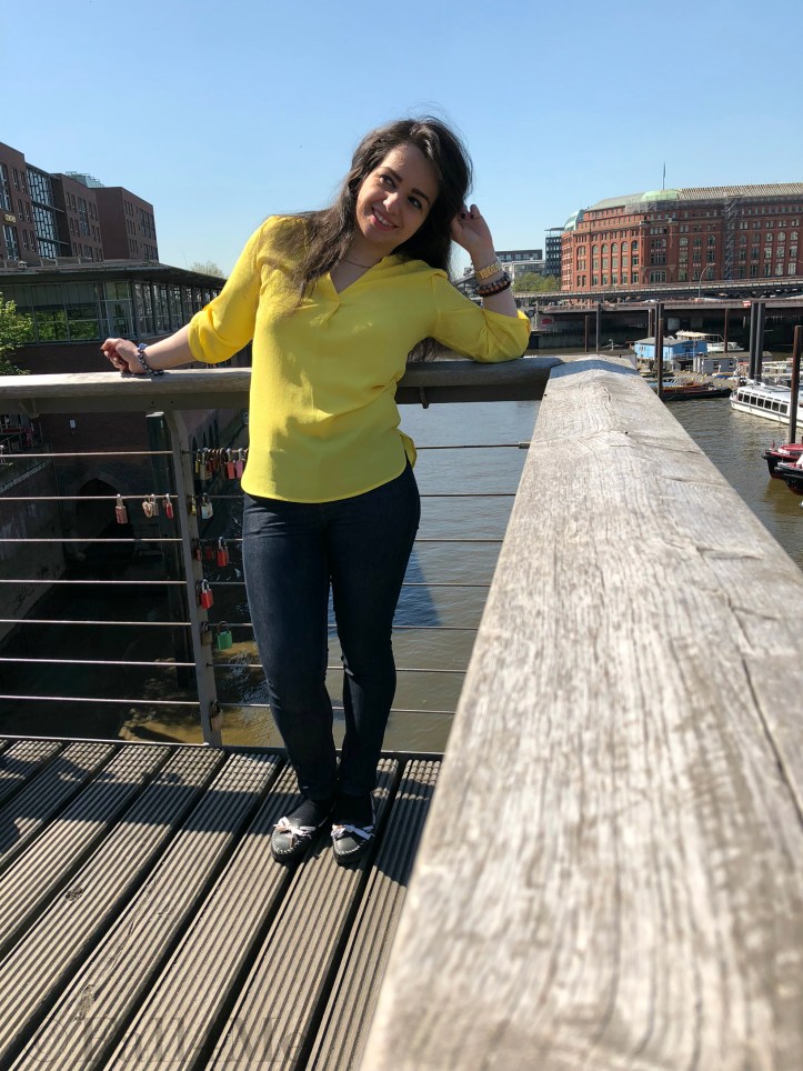 Strong for the year coming with positive yellow and a strong navy denim blue