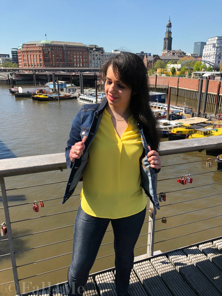 Strong for the year coming with positive yellow and a strong navy denim blue