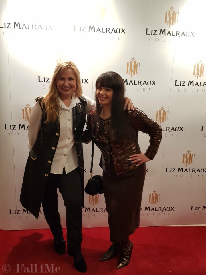 Designer Liz Malraux with fashion blogger Johanna from Fall4Me