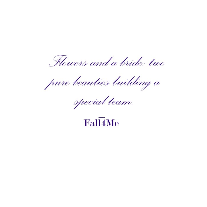 Wedding rule about the bridal bouquet