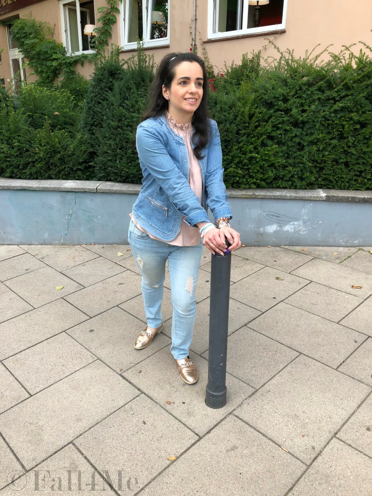 July trend look by Fall4Me: Soft Rose & Light Blue