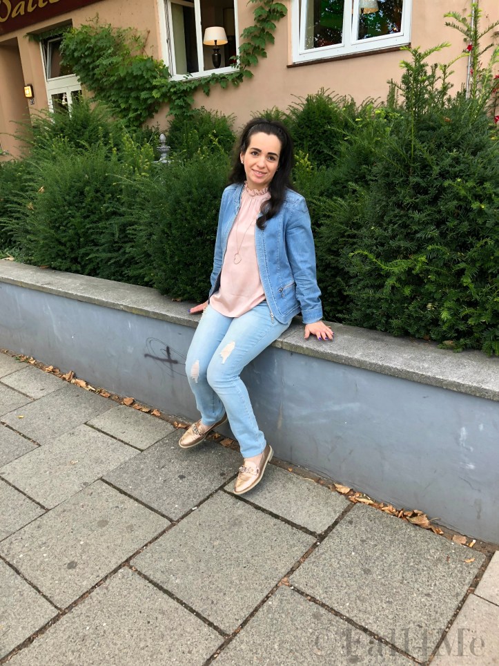 July trend look by Fall4Me: Soft Rose & Light Blue