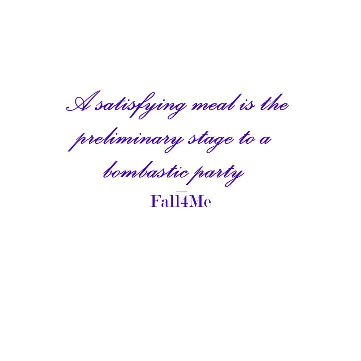 Fall4Me wedding-rule about the meal