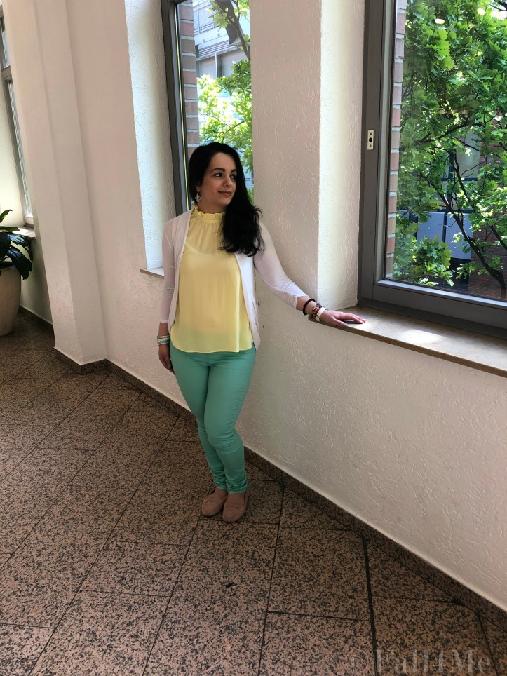 The pastel palette combined with white