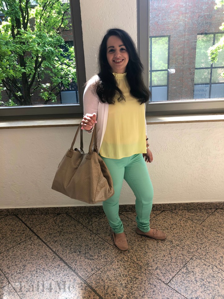 The pastel palette combined with white