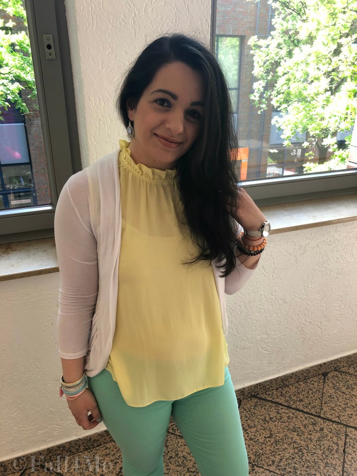 The pastel palette combined with white