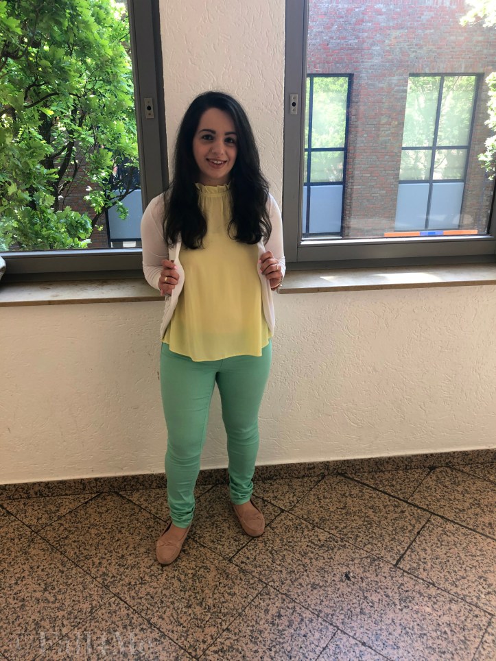 The pastel palette combined with white