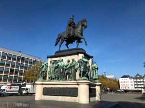 The memorial of the Prussian King Friedrich Wilhelm III