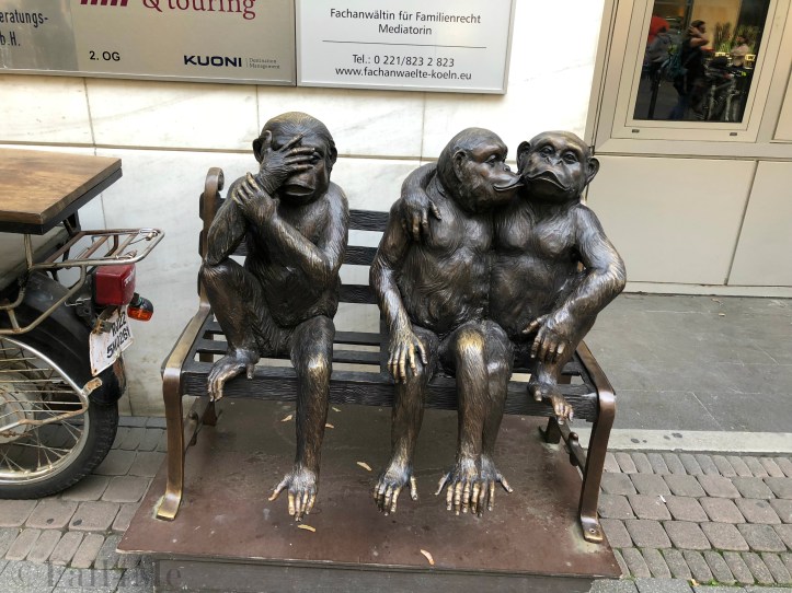 Monkeys in Cologne