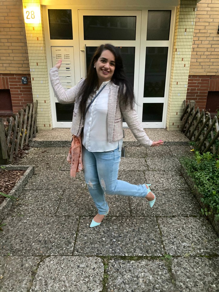 A city chic in pastel colours.