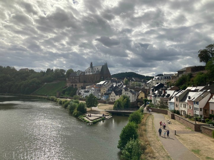 One of the trails in Saarburg.