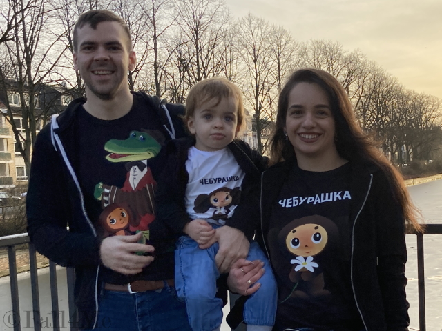 The famous Russian animation Cheburashka included in a t-shirt series by TD.