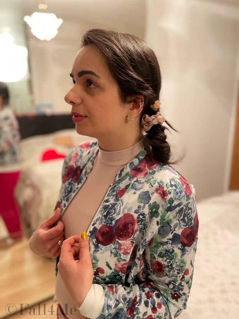 Pink combined in different shades and floral prints.