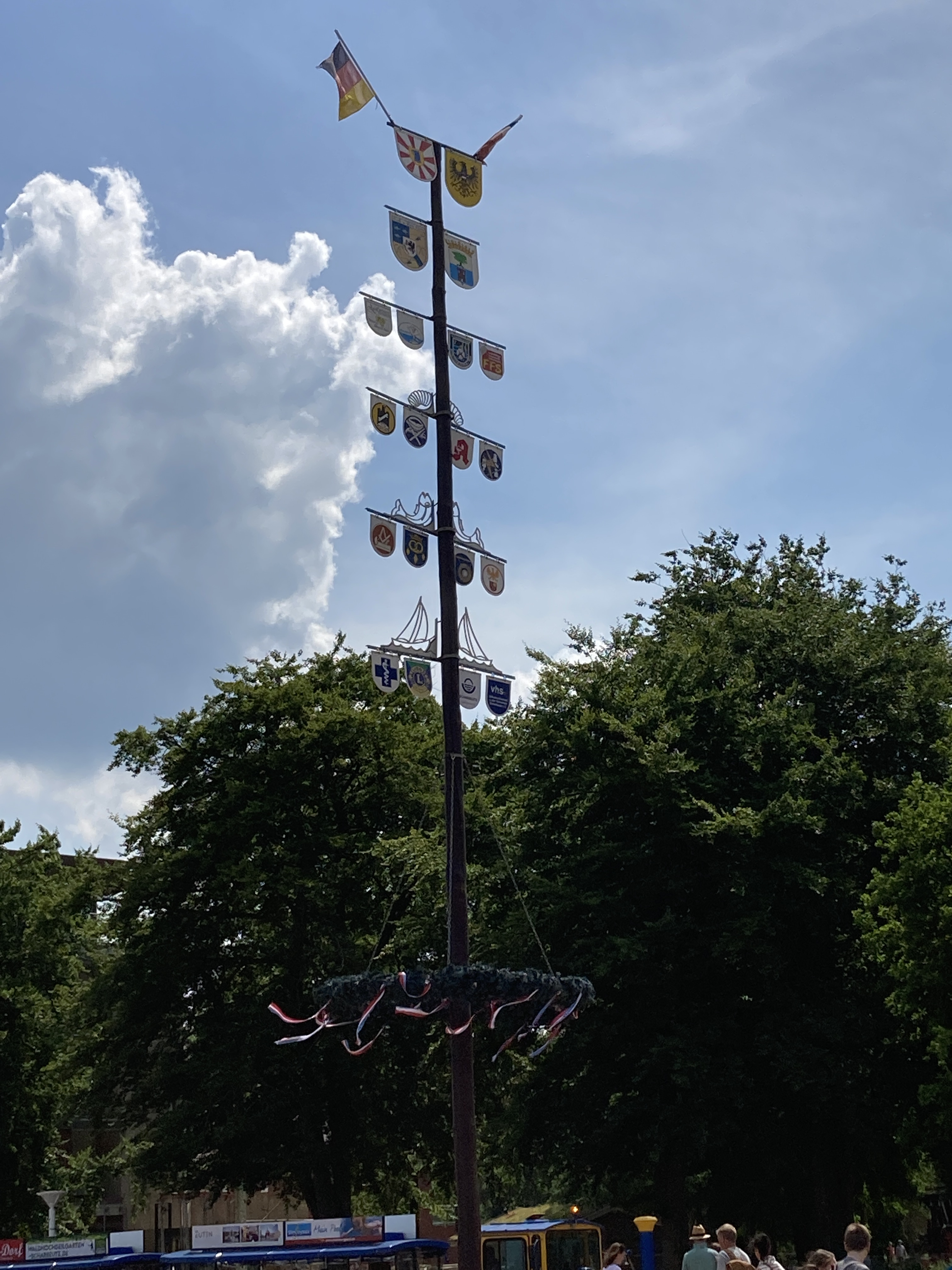 The emblems of Schleswig-Holstein.