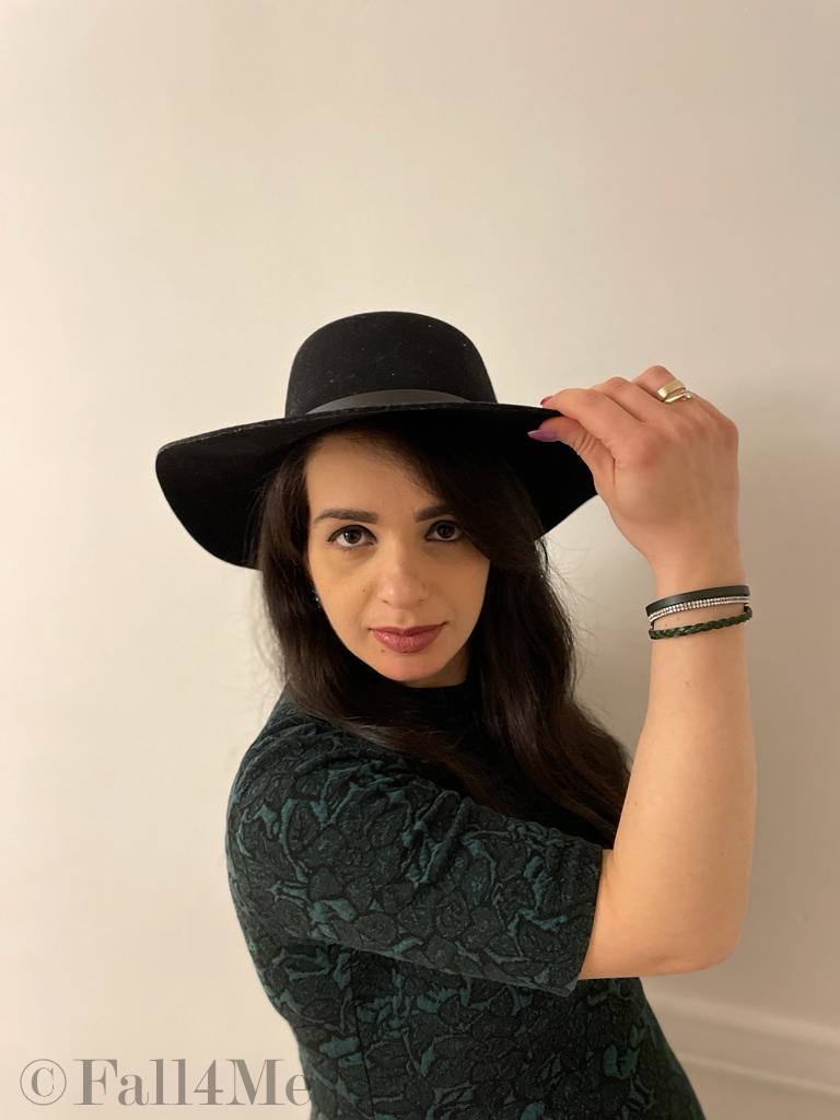 Scandi trend green with black in the background.