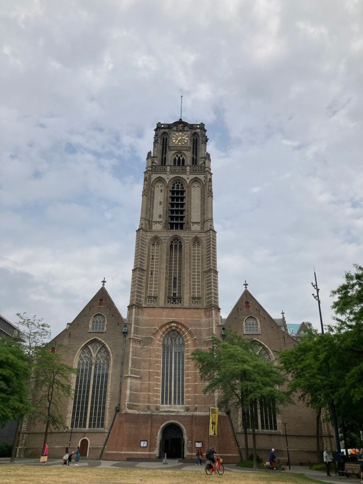 The St. Lawrence church of Rotterdam.