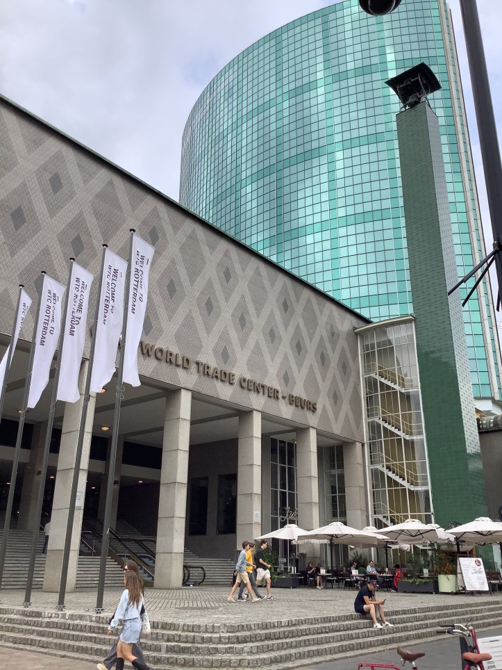 The World Trade Center in Rotterdam.