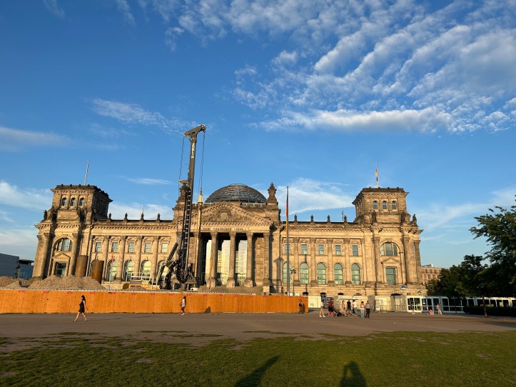 The Bundestag in Berlin