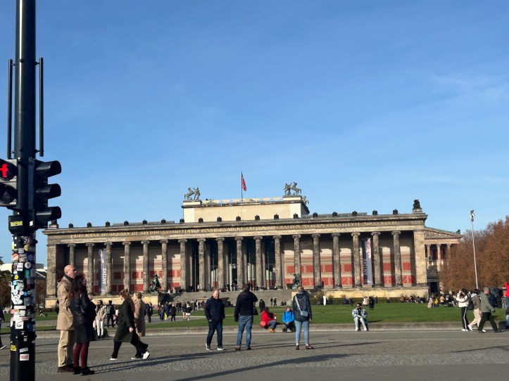A peak into the Charlottenstraße in Berlin