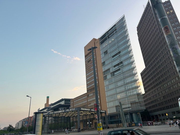 The Potsdamer Platz in Berlin