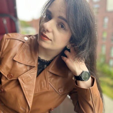 The trend-jacket of the season: the leather-coat.