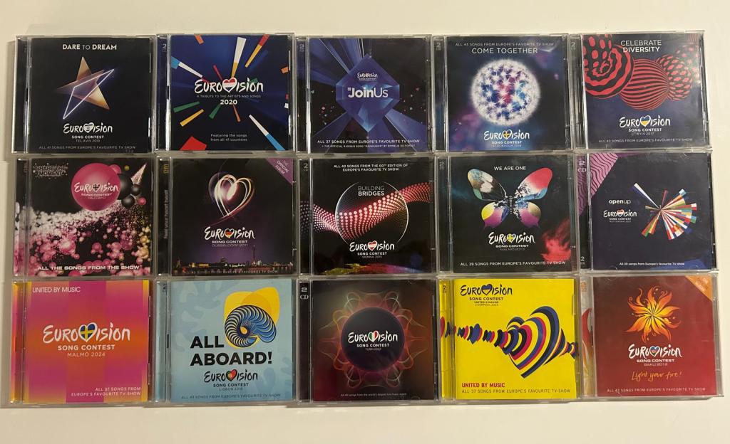 Eurovision CDs since 2010