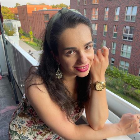 A summer-style in a maxi-dress