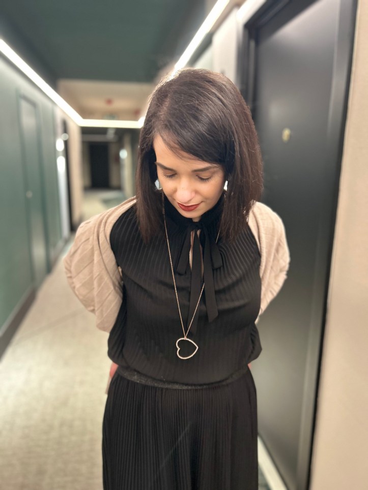 Bohemian romance with maxi styles, calm colors, and ruches.