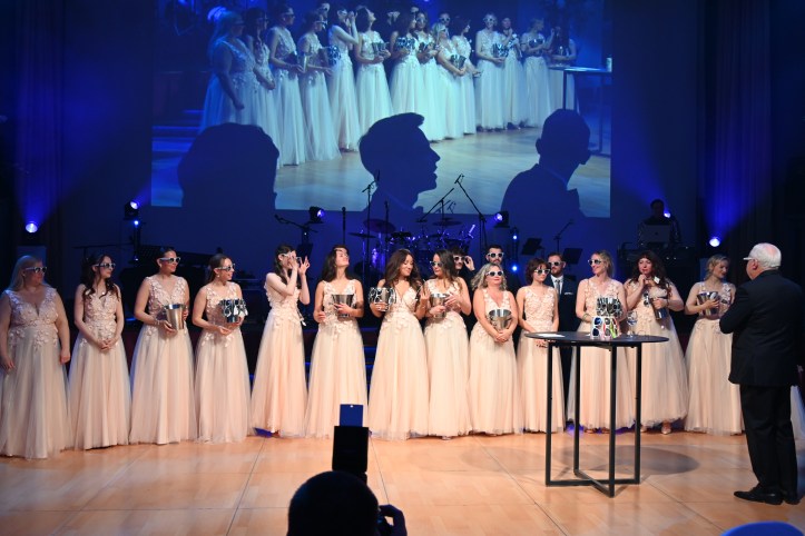 Günther Ehnert und die Losengel des Blauen Balls